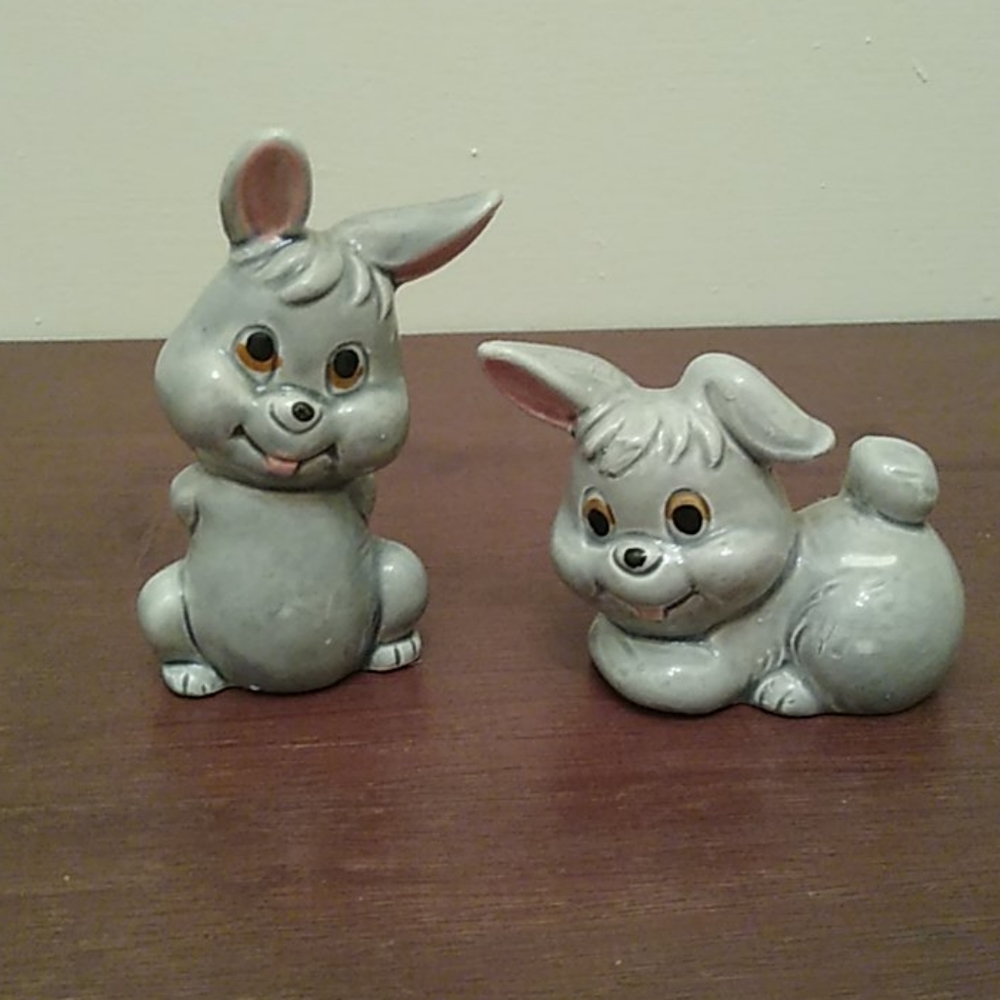 Rabbits Salt and Pepper Shakers
